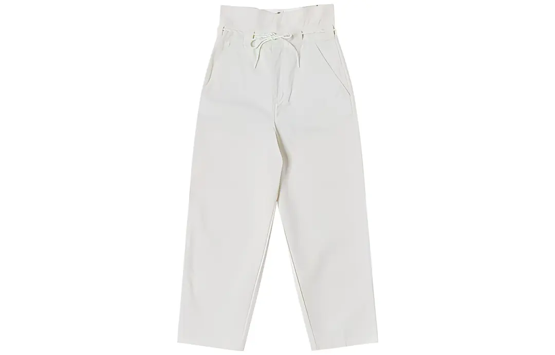 Dickies Casual Pants Unisex Ivory White Moderate Cargo Pants