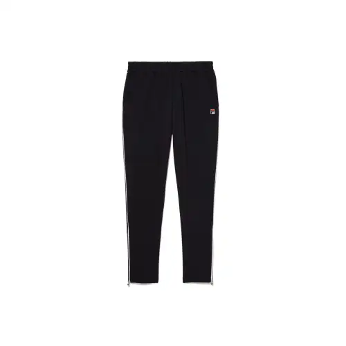 FILA Casual Pants Men's Black Moderate Straight Fit Pants