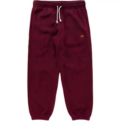 New Balance Knitted Sweatpants Men's Burgundy