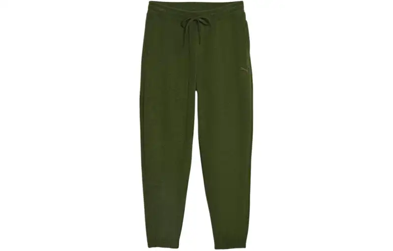 PUMA Knitted Sweatpants Men's Green
