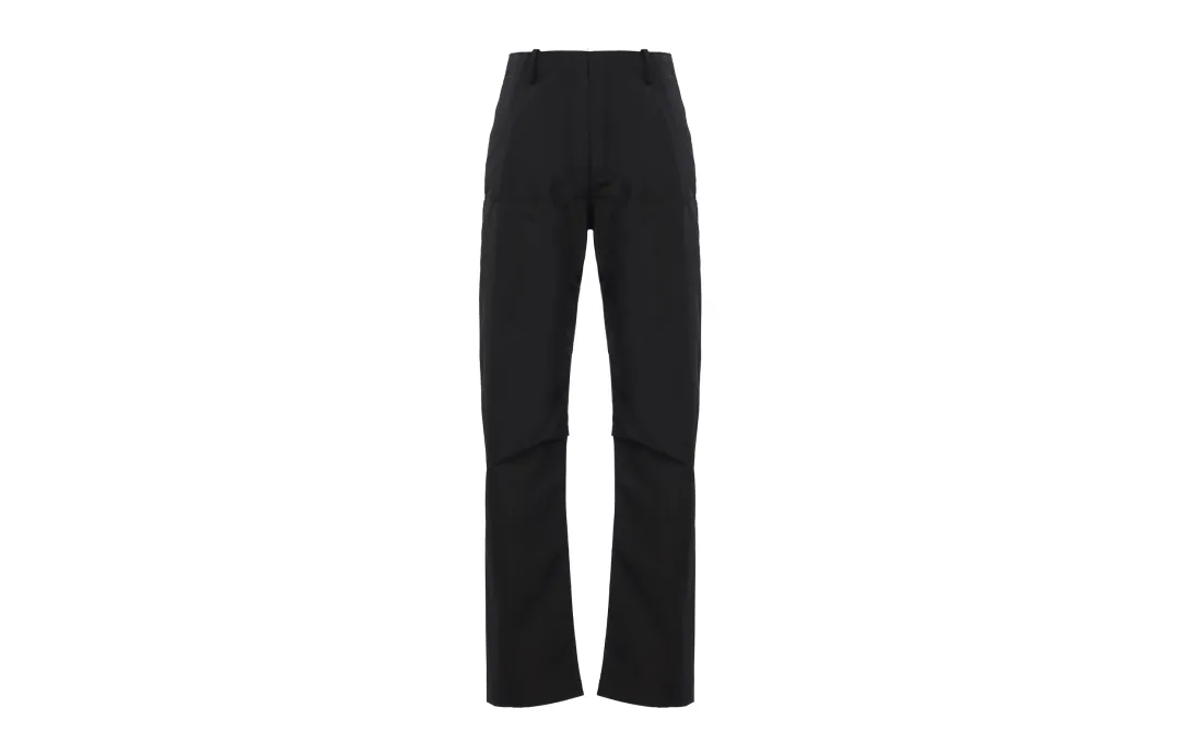 YEEZY x Gap X Balenciaga Cordura Cargo Pant Solid Color Casual Pants Unisex Black
