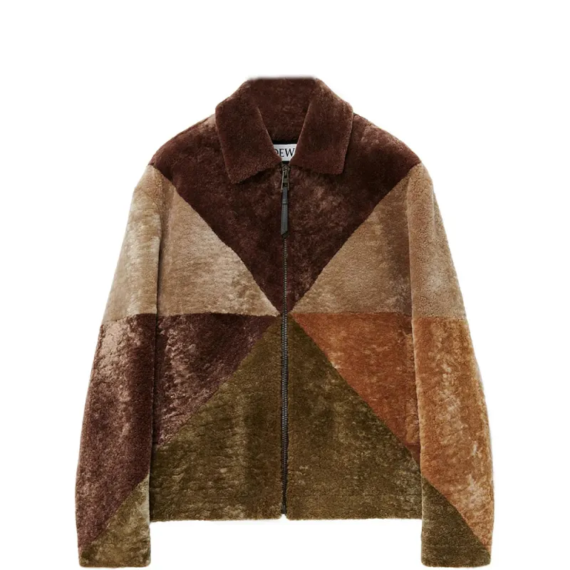 LOEWE FW24 Jackets & Coats Men's Cognac