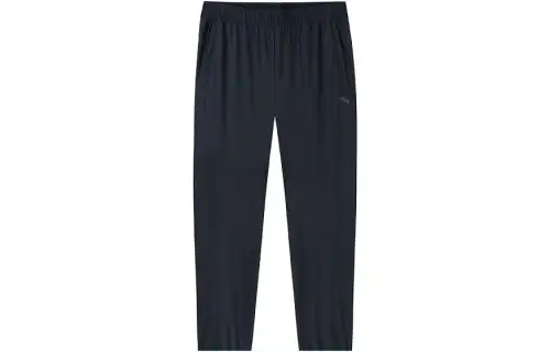 ANTA Variety Training Collection Casual Pants Men's Black Moderate Cuffed Pants