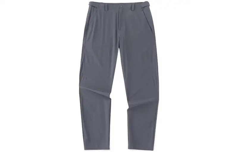 ANTA Casual Pants Men's Asphalt Gray Moderate Straight Fit Pants