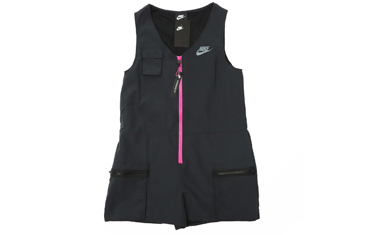 Nike Jumpsuits Women's Black V Neck Thin