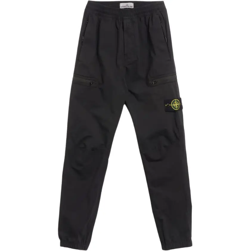 STONE ISLAND Compass Badge Tapered Leg Trousers