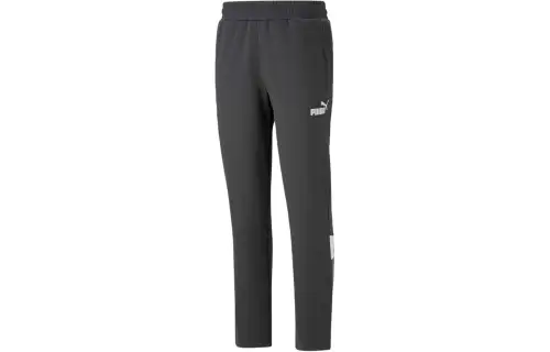 PUMA Knitted Sweatpants Men's Gray