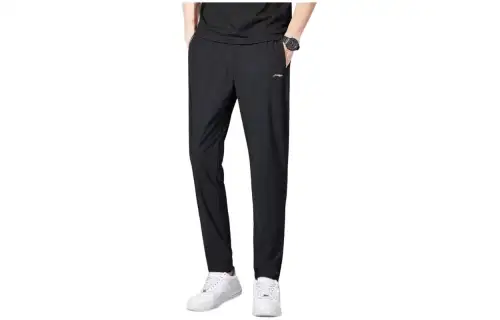 Li Ning Knitted Sweatpants Men's Black