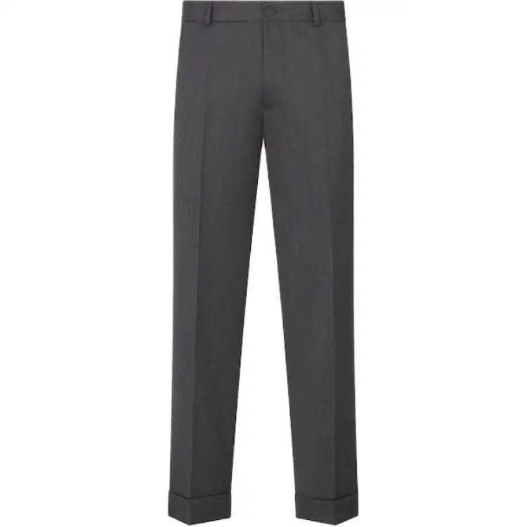 DIOR Casual Pants Men's Gray Moderate Other