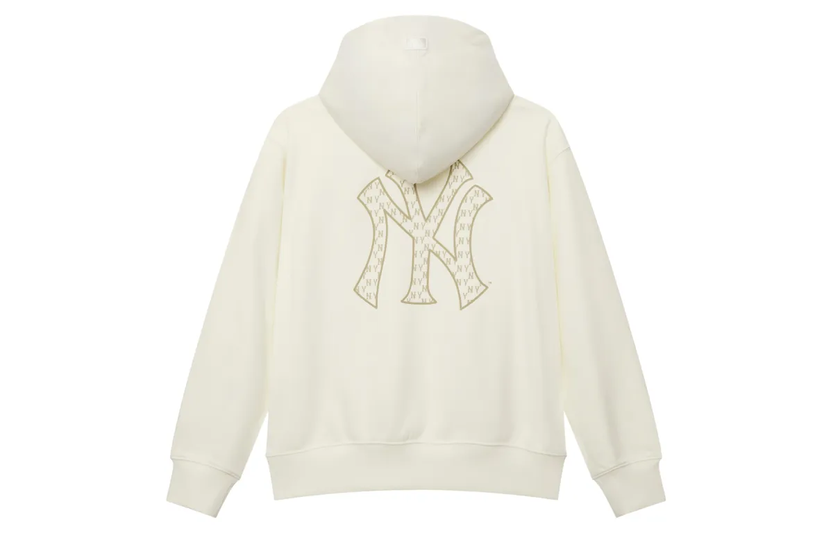 MLB New York Yankees Monogram Sweatshirt Unisex Cream