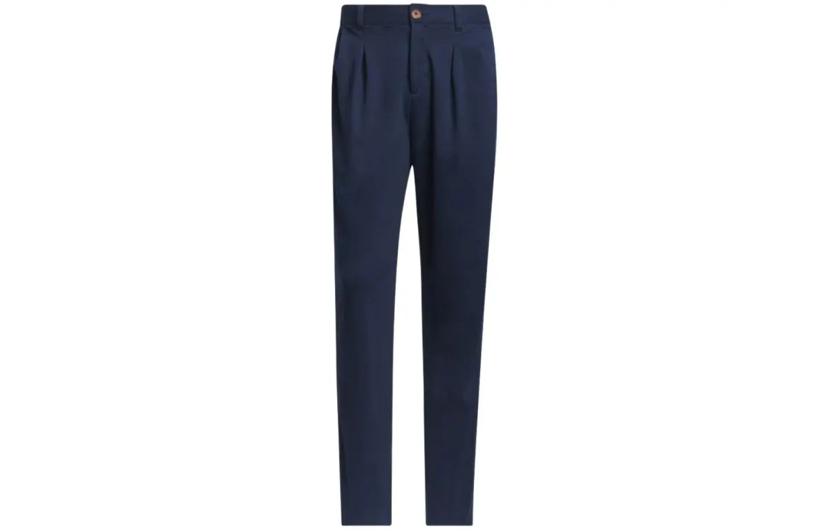 Adidas Casual Pants Men's Blue Moderate Straight Fit Pants