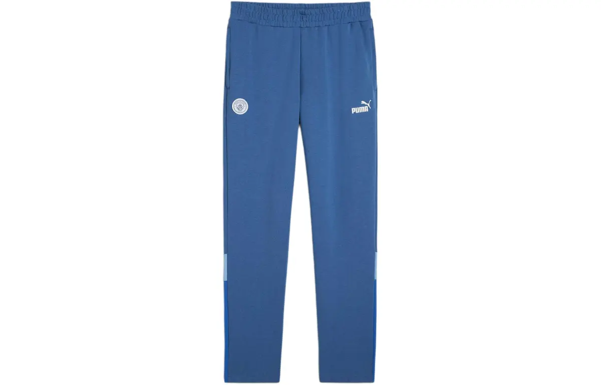 PUMA Knitted Sweatpants Men's Lake Blue