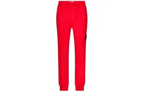 STONE ISLAND Casual Pants Men's Red