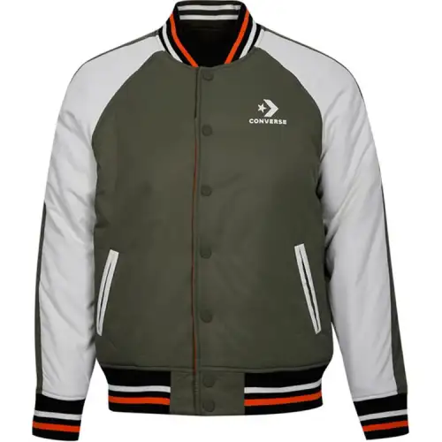 Converse Baseball Jacket Baseball Jacket Men's Dark Green