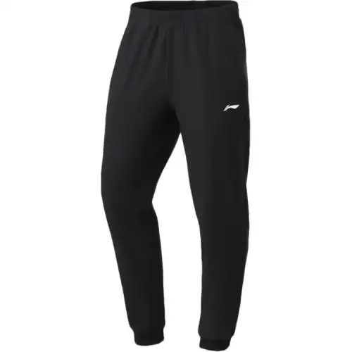 Li Ning Training Series Fleece Lined Elastic Cuff Casual Quick Dry Minimalist Style Knitted Sweatpants Men's