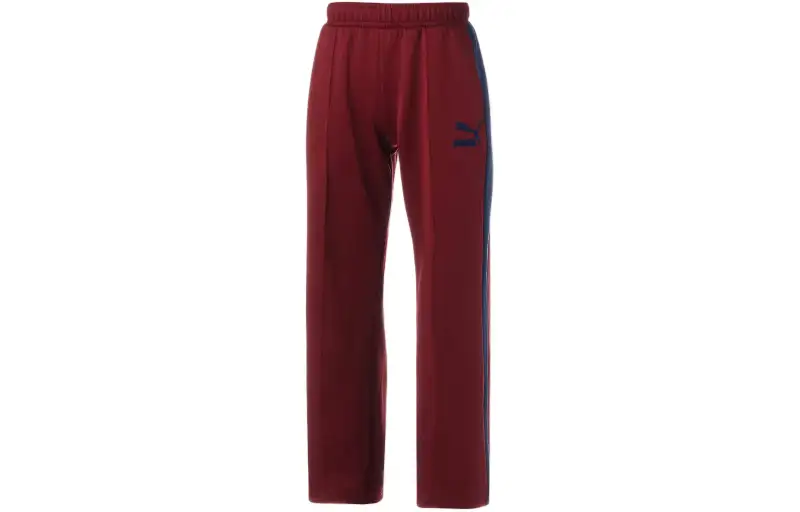 PUMA Casual Pants Unisex Red Moderate Other