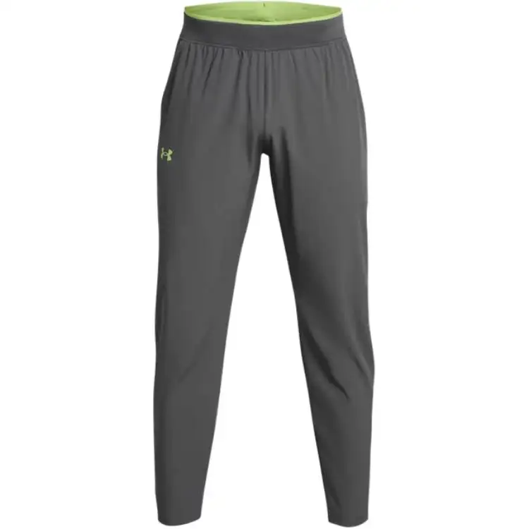 Under Armour Launch Knitted Sweatpants Men's Gray Green