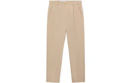 LOEWE Casual Pants Men's Beige Moderate Straight Fit Pants