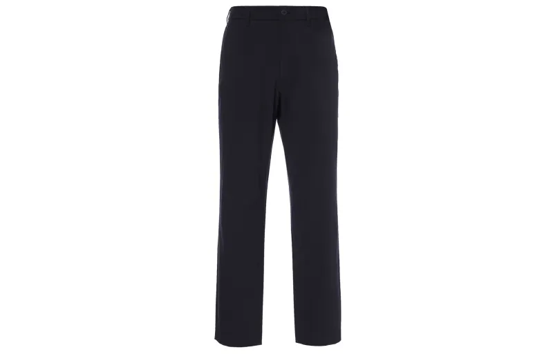 UNIQLO Casual Pants Men's Black Moderate Straight Fit Pants