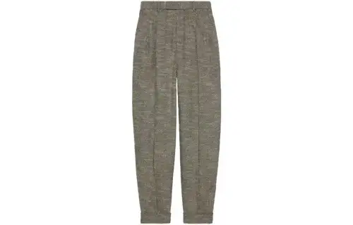 GUCCI Casual Pants Men's Gray Moderate Tapered Pants