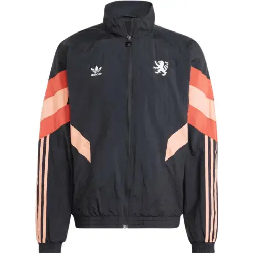 Adidas Originals Jackets Men's Black Stand Collar Moderate Other
