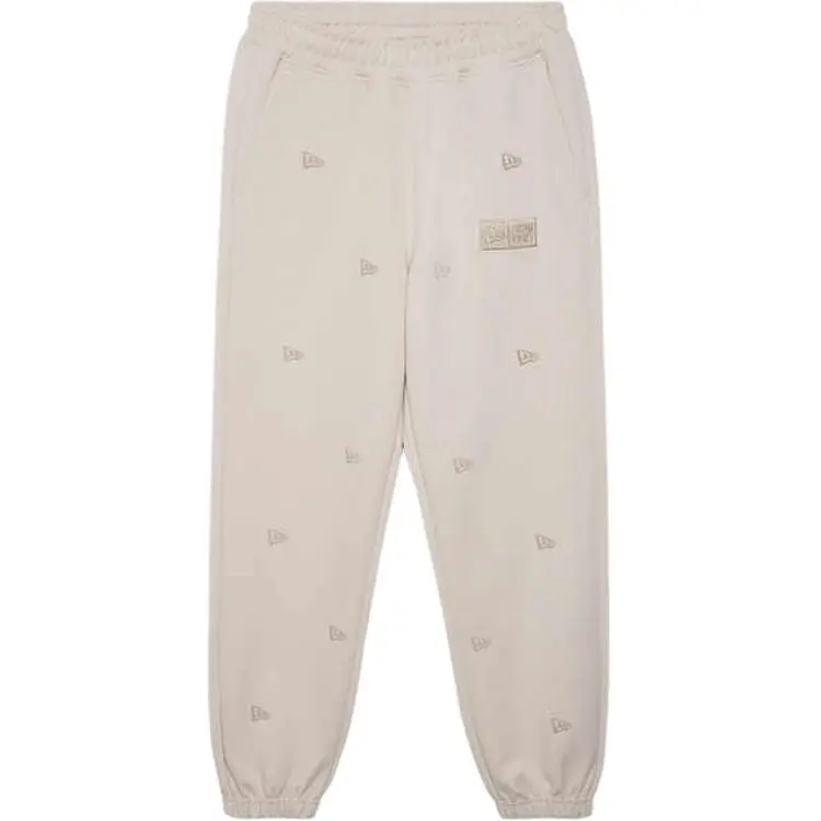 New Era FW24 Knitted Sweatpants Unisex Ecru