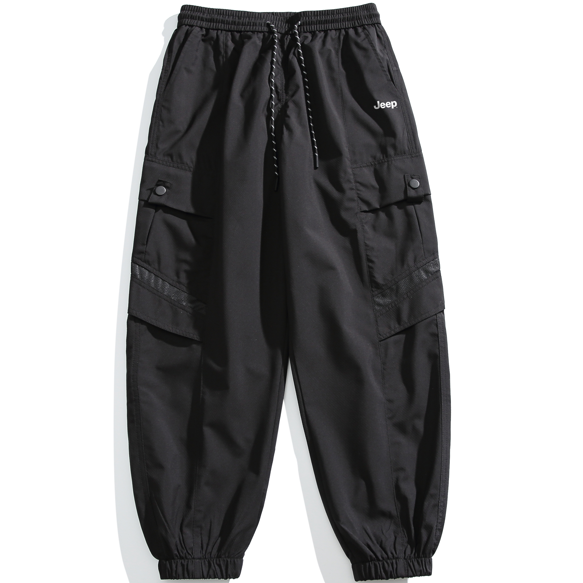 Jeep Casual Pants Unisex Moderate Cuffed Pants