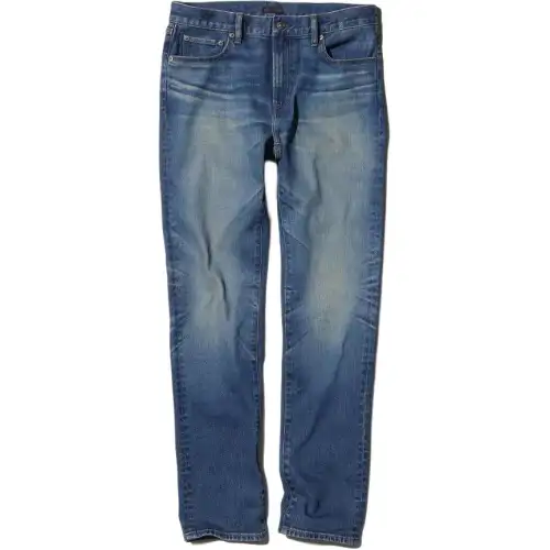 UNIQLO Jeans Men's Royal Blue Moderate Straight Fit Pants