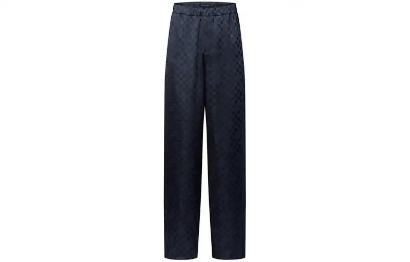 Lv Silk Blend Evening Pyjama Pants