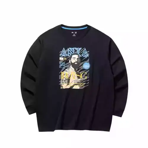 Anta Basketball Collection Sweatshirt Men's Basic Black