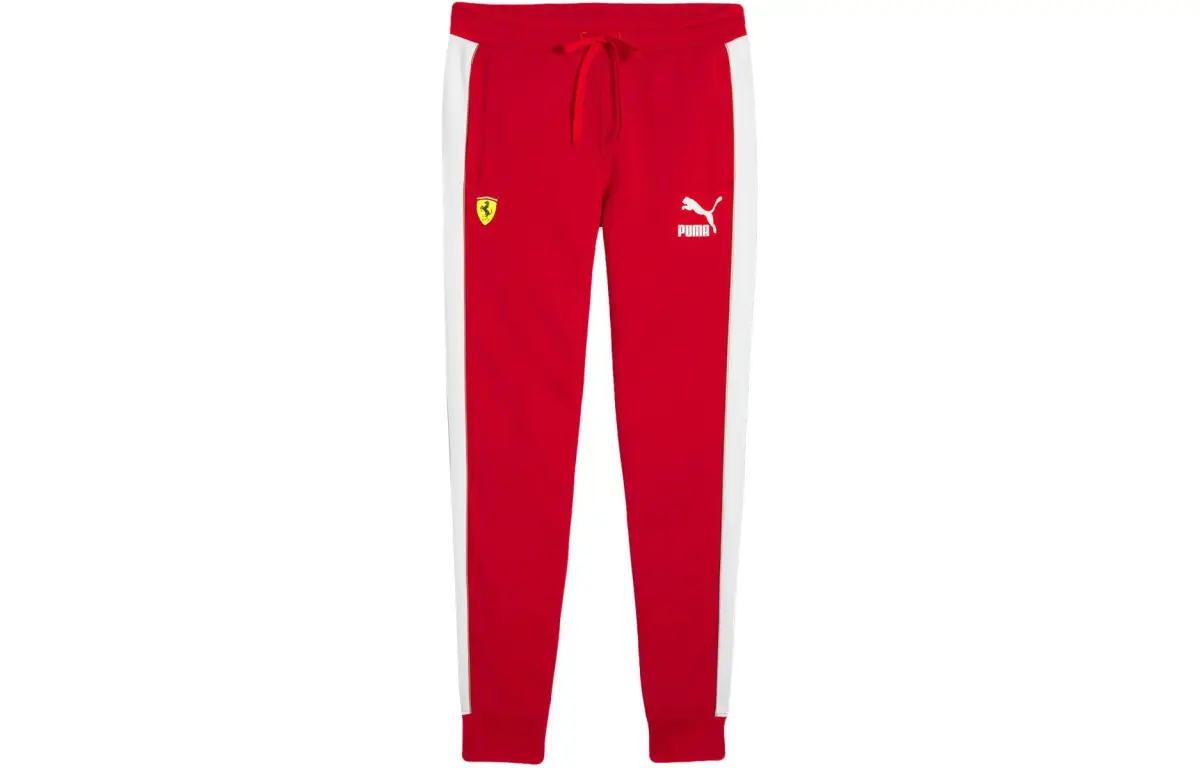 PUMA Pants Para Hombre Scuderia Ferrari Race Iconic T7 Motorsport