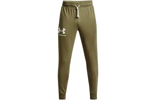 Under Armour UA Rival Terry Jogger Knitted Sweatpants Men's Olive