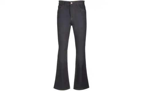 LOEWE Raw Denim Flared Leg Jeans