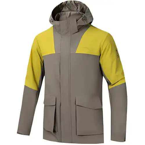 Anta Outdoor Collection Trench Coat Men's Earth Umber/Earth Brown Yellow