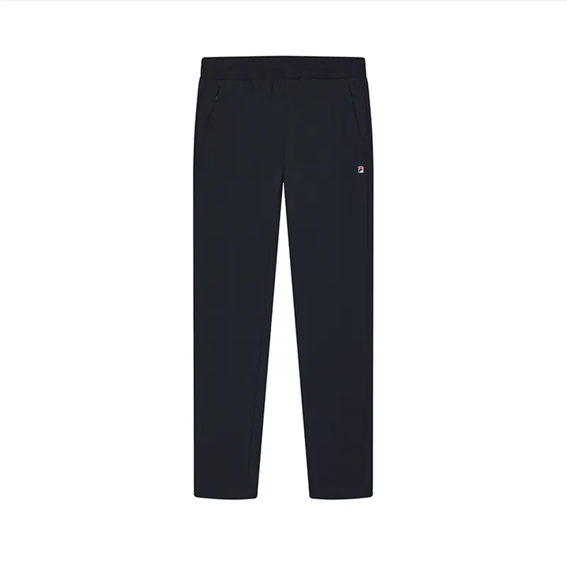 FILA Knitted Sweatpants Men's Legend Blue Moderate Straight Fit Pants