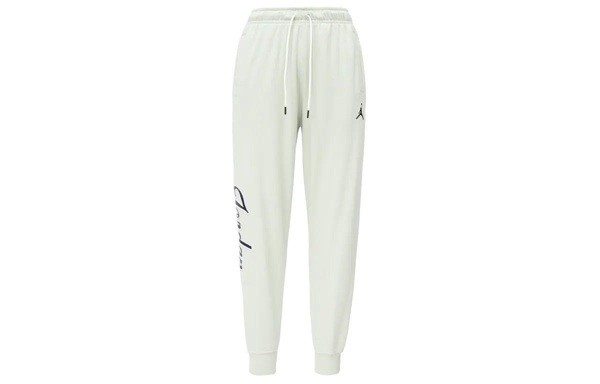 Jordan Flight MVP Knitted Sweatpants Men's Aqua Blue