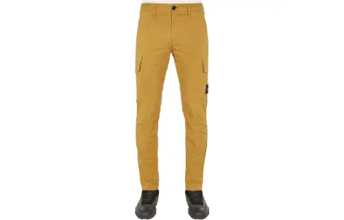 STONE ISLAND Casual Pants Men's Khaki Moderate Straight Fit Pants