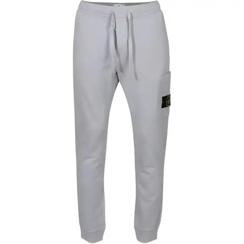 STONE ISLAND Knitted Sweatpants Men's Gray