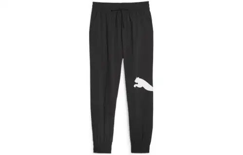 PUMA Knitted Sweatpants Men's Black