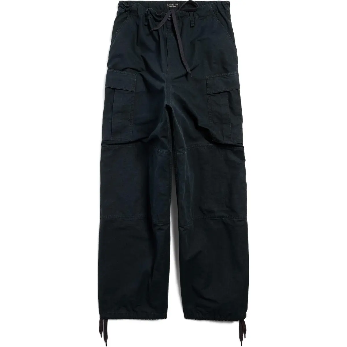 Balenciaga SS25 Cargo Pants Loose Fit Men's Ink