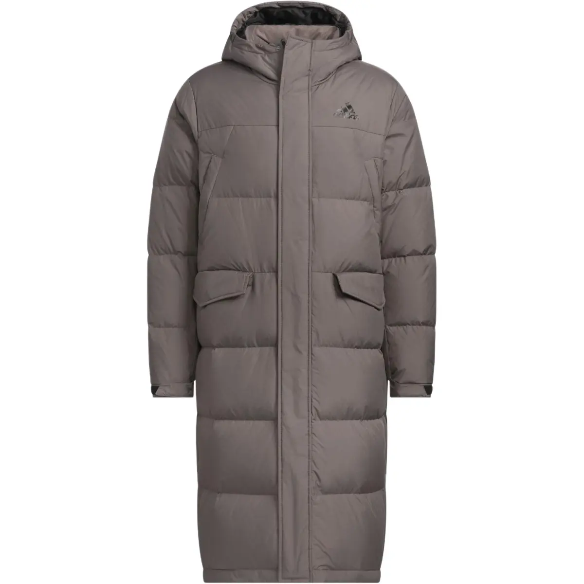 Adidas LONG DOWN Jackets & Coats Unisex Charcoal Gray
