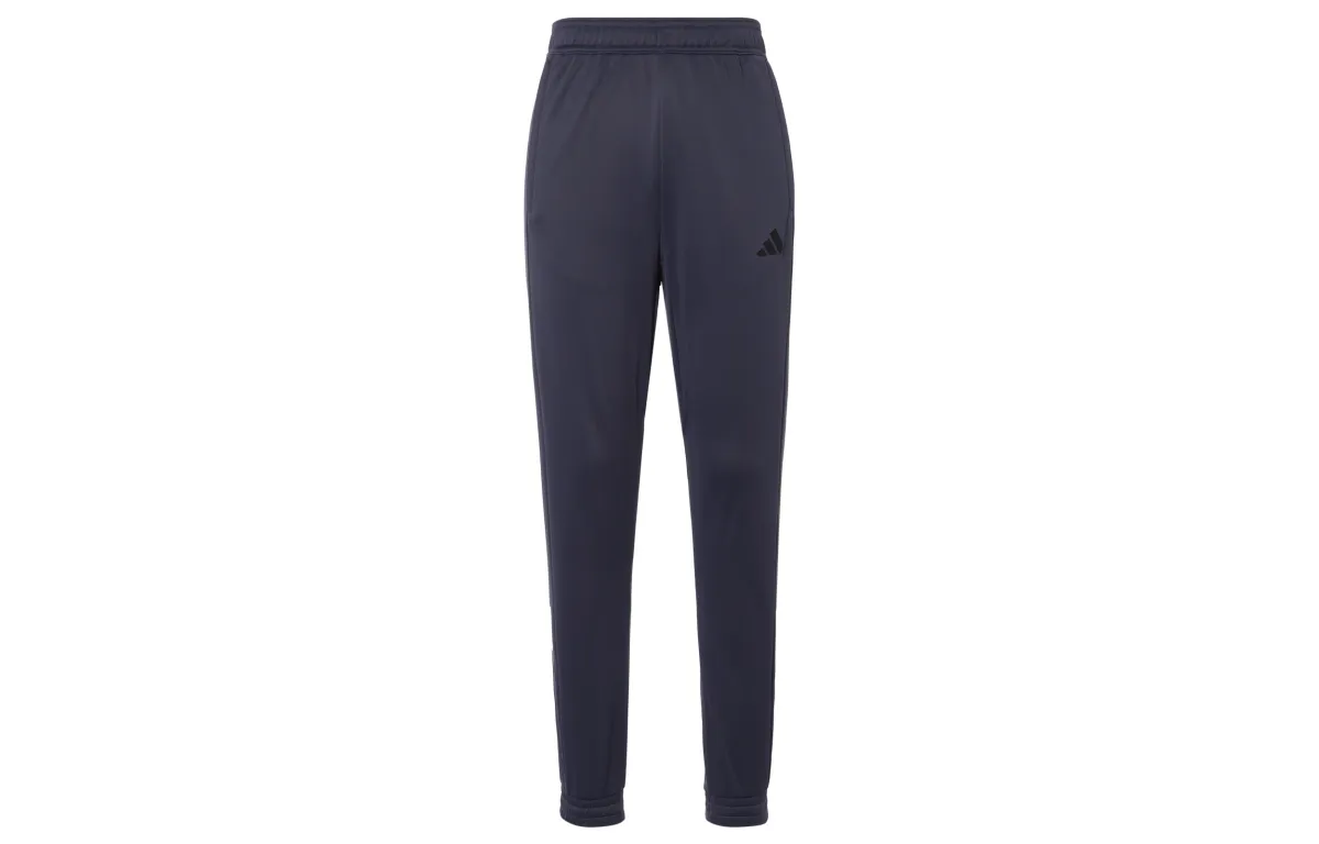 Adidas Outlets Knitted Sweatpants Men's Dark Navy Blue