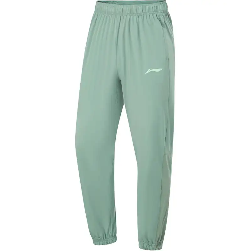 Li Ning Running Collection Knitted Sweatpants Men's Lake Green