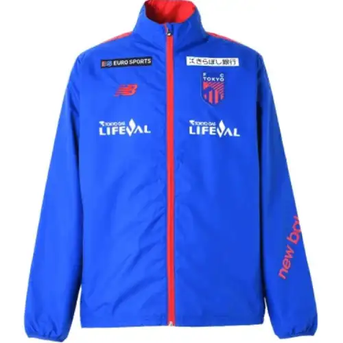 New Balance FC Tokyo FW24 Trench Coat Unisex Blue