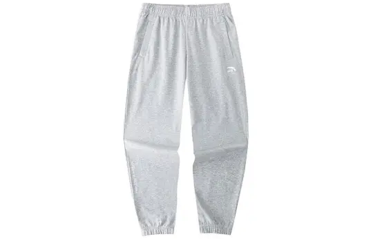 Anta Life Collection Knitted Sweatpants Men's Gray Heather Gray