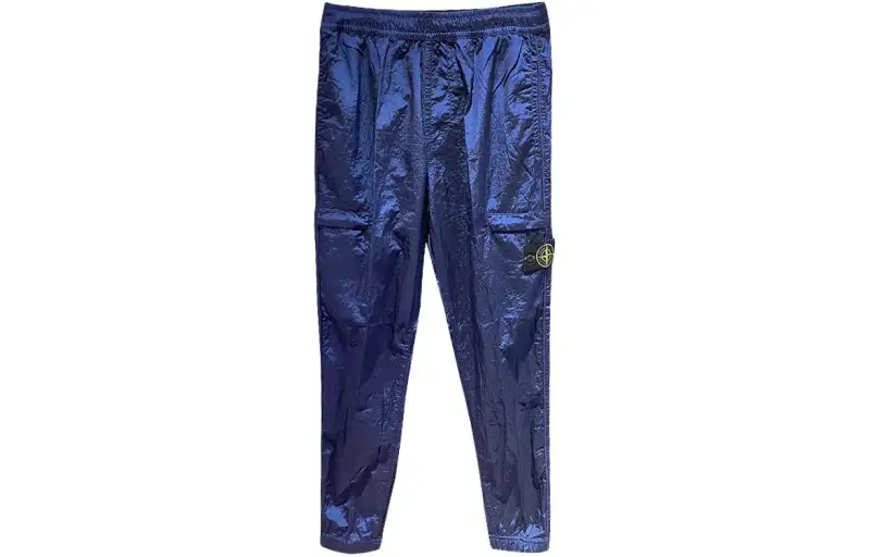 STONE ISLAND Casual Pants Men's Blue
