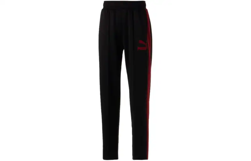 PUMA T7 Casual Pants Unisex Black Moderate Other