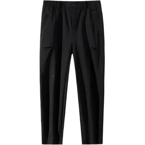 Anta Men's Outdoor Collection, Comfortable Casual Minimalist Style Straight Fit Fleece Lined Knitted Sweatpants Men's