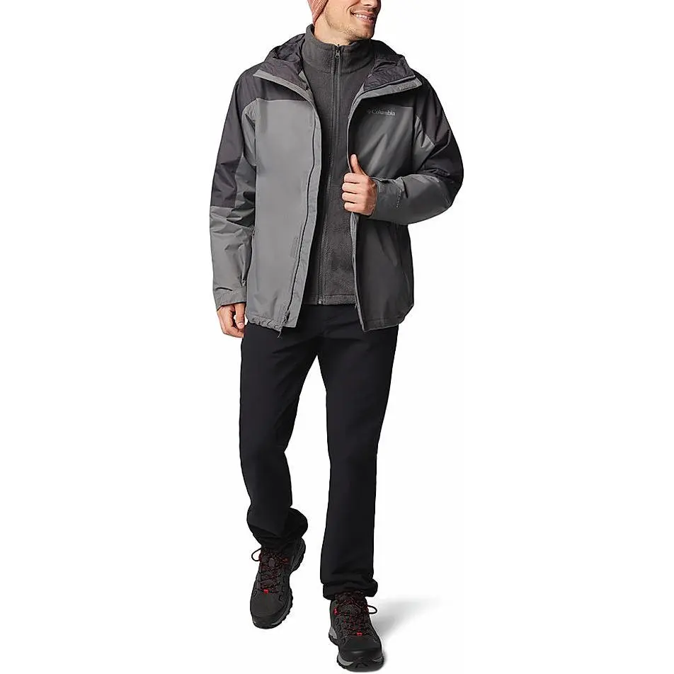 Columbia Tunnel Falls 2 Interchange Jacket Men's City Gray