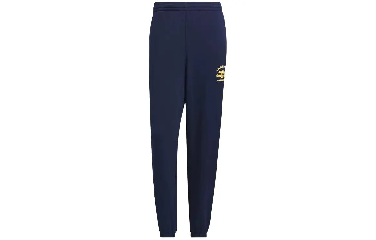 Adidas Originals Knitted Sweatpants Men's Blue